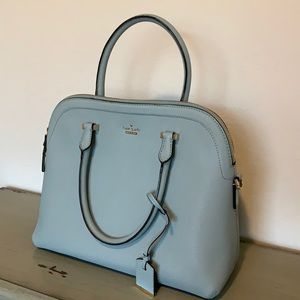 Gently used Kate Spade Large Satchel, light blue